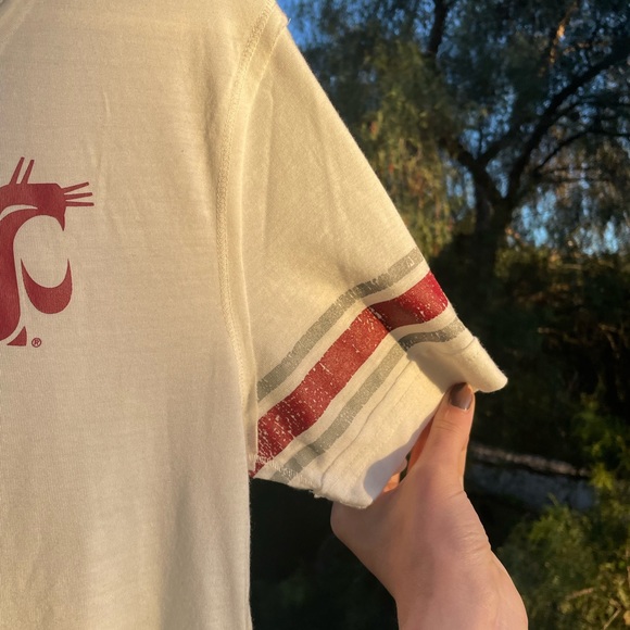 Brand new!! made to be distressed baseball tee - Picture 7 of 7